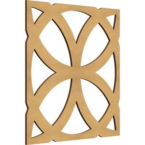 15-3/8 in. x 15-3/8 in. x 1/4 in. Wood MDF Medium Daventry Decorative Fretwork Wall Panels (20-Pack)
