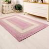 Super Area Rugs Waterbury Rectangle Purple and Gray 3 ft. X 5 ft