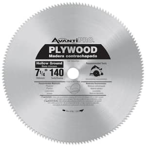 7-1/4 in. x 140-Tooth Plywood Circular Saw Blade