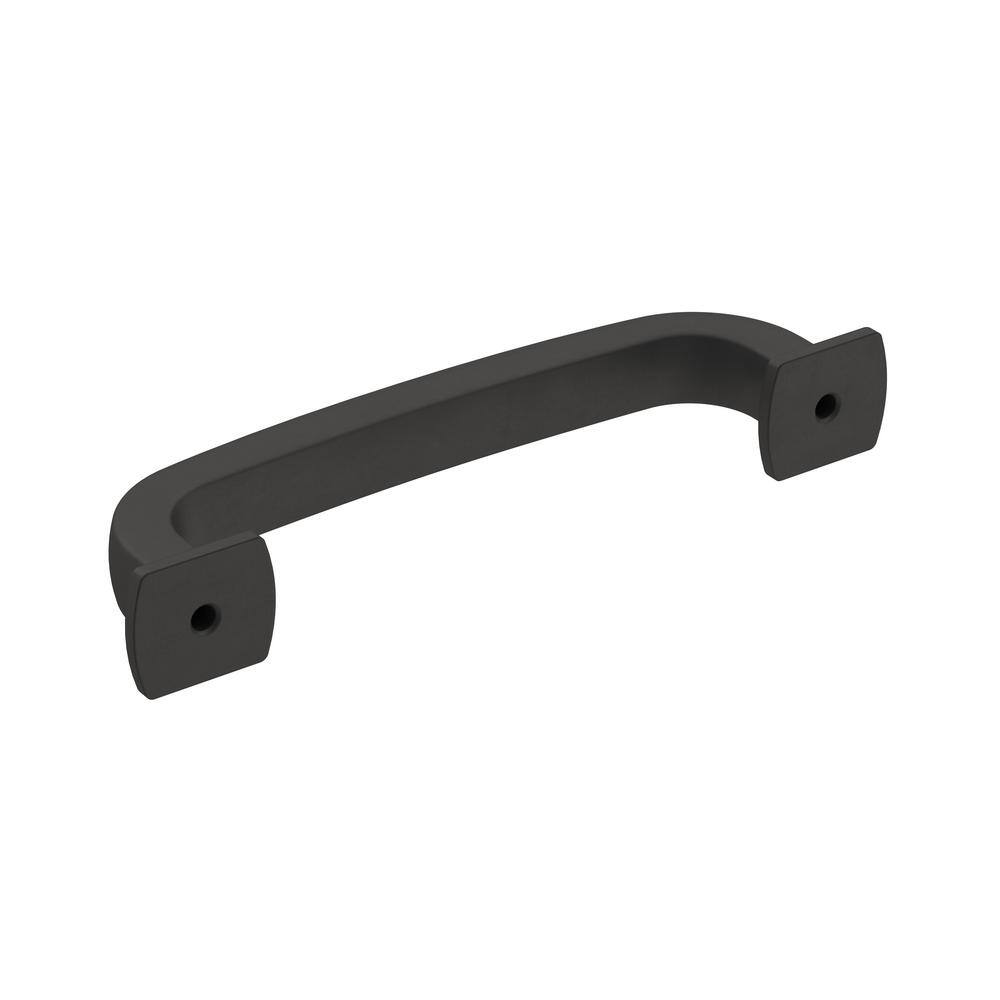 Matte Black Steel Cabinet Bar Pull with Mounting Hardware