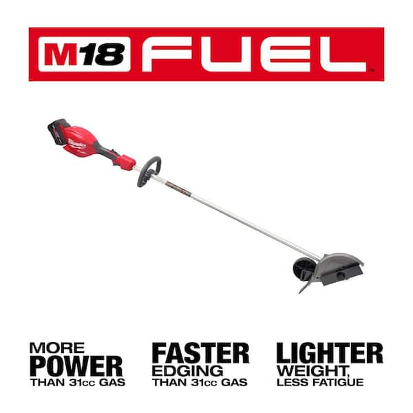 Milwaukee M18 FUEL 18V 8 in. Brushless Cordless Lawn Edger Kit with 12.0 Ah FORGE Battery and Charger