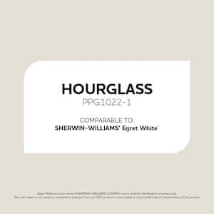 Hourglass PPG1022-1 Paint - Comparable to SHERWIN WILLIAMS' Egret White