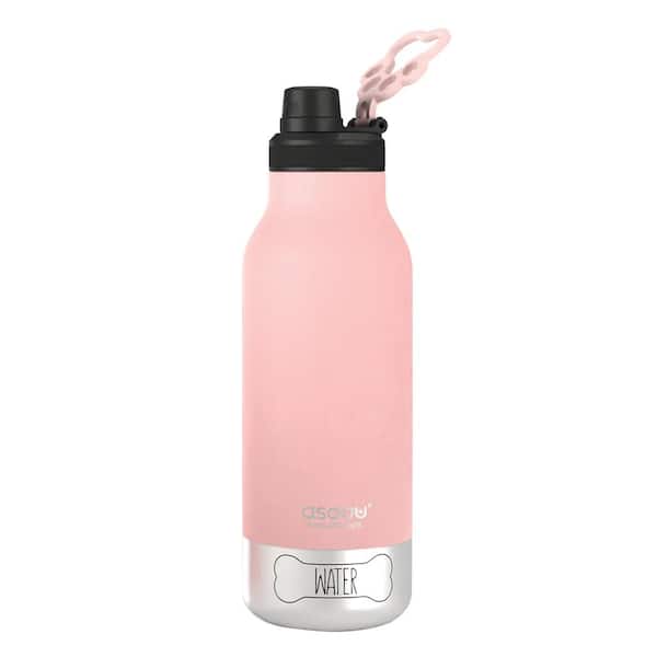 ASOBU Buddy 32 oz. Pink Stainless Steel Water Bottle