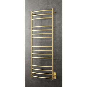 Selene 15-Bar Electric Towel Warmer in Gold