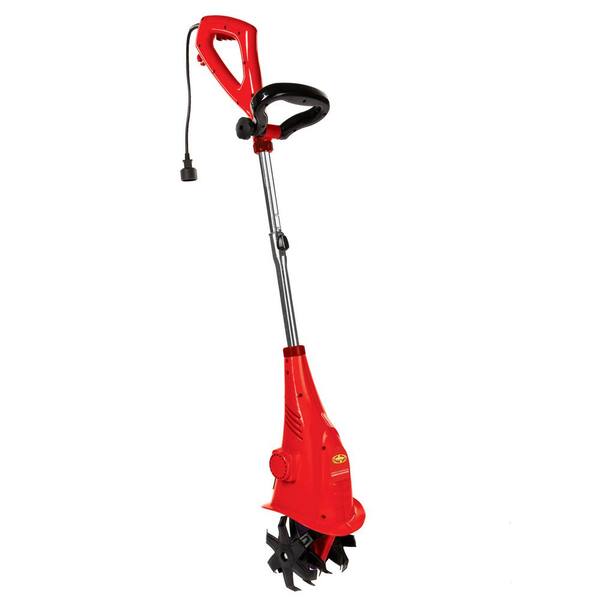 Sun Joe 6.3 in. 2.5 Amp Corded Electric Cultivator in Red (Factory Refurbished)