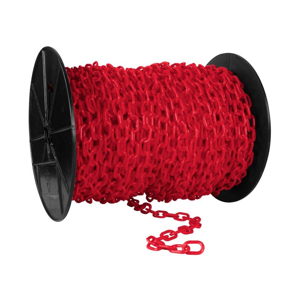 "1"" X 250' Red Plastic Chain - Reel" price history on PriceWatchPro