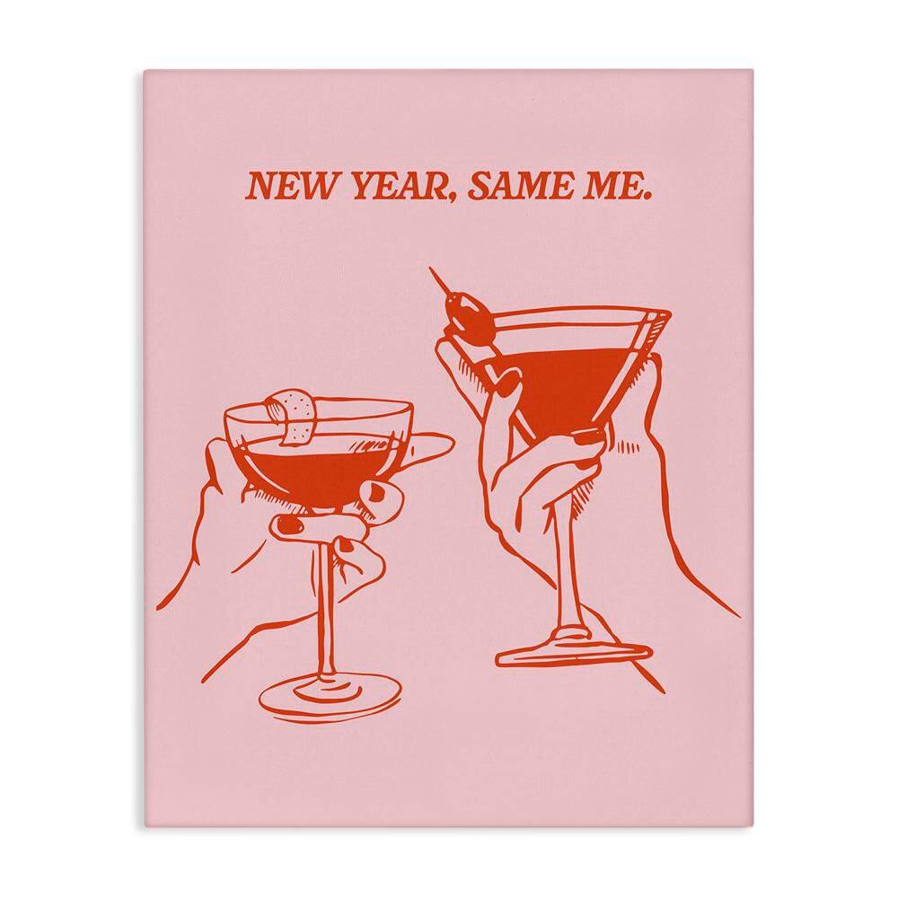 New Year Same Me by House of Lulu Unframed Food Graphic Art Print 48 in. x 36 in. price history on PriceWatchPro