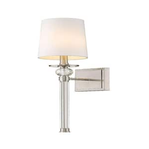 5.5 in. Brushed Nickel Sconce