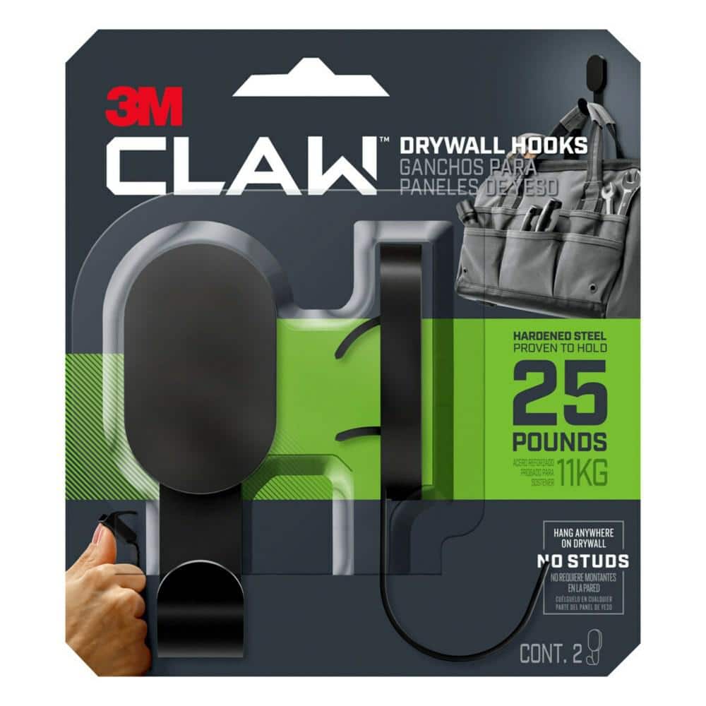 3M Hook for special plasterboard CLAW 30 kg, 3PH30-2WMR, 2 steel