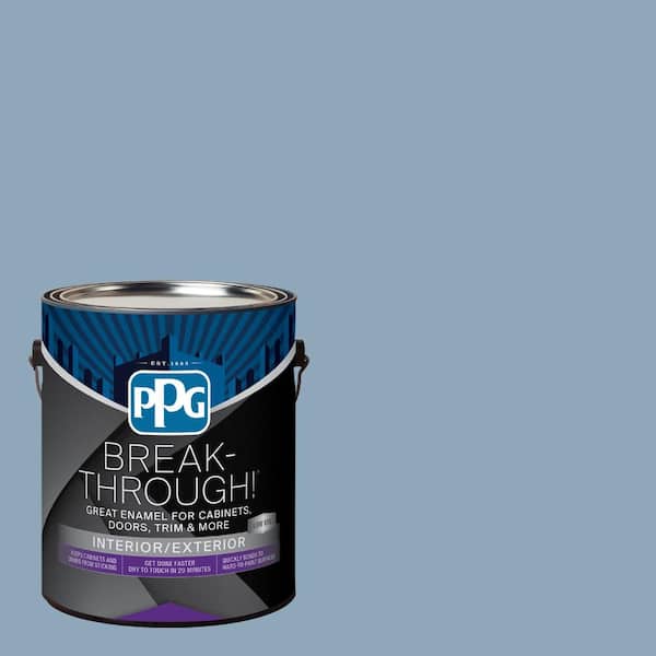 1 gal. PPG1155-5 Dresden Dream Semi-Gloss Door, Trim & Cabinet Paint