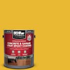 1 gal. #OSHA-6 OSHA SAFETY YELLOW Self-Priming 1-Part Epoxy Satin Interior/Exterior Concrete and Garage Floor Paint