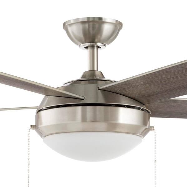Hampton Bay Claret 52 in. Indoor Brushed Nickel Ceiling Fan Hampton Bay Claret 52 in. Indoor Brushed Nickel Ceiling Fan