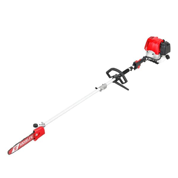 10 in. 31cc 4-Stroke 2 in 1-Tree Pruning Gas Chainsaw and Pole Saw
