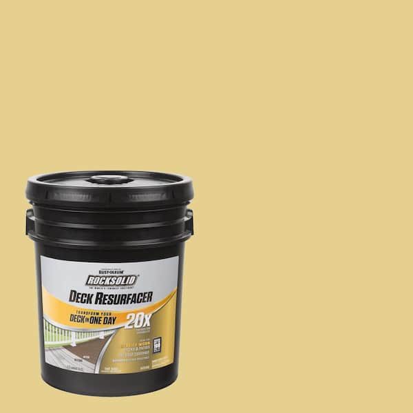 Rust-Oleum RockSolid 4 gal. Maze Exterior 20X Deck Resurfacer