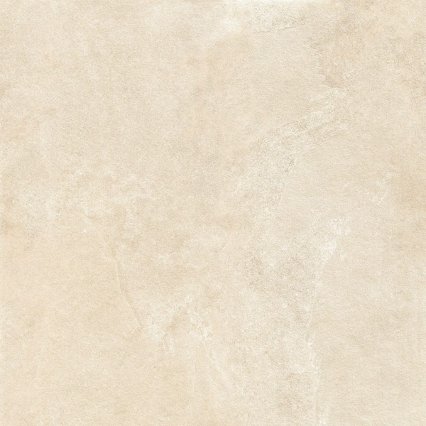 Corso Italia Sample - Slate White 6 in. x 6 in. x 0.75 in. Stone Look Porcelain Paver