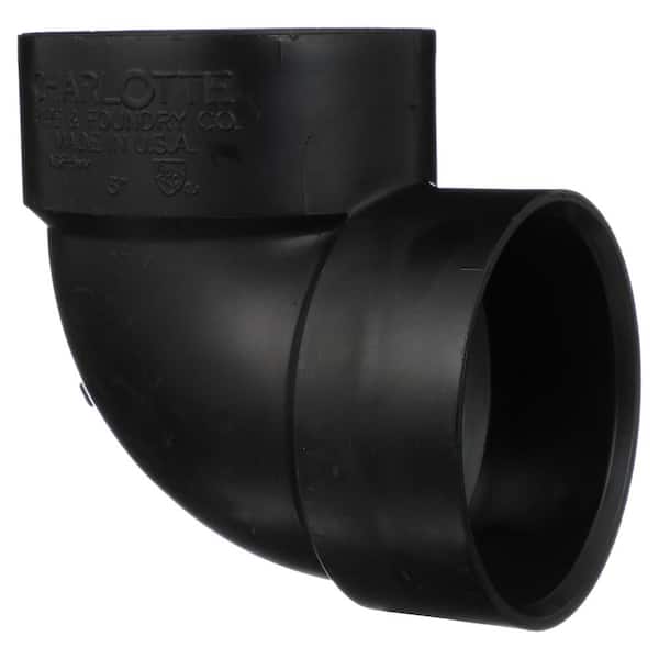 1-1/2 in. ABS DWV 90-Degree Hub x Hub Elbow Fitting