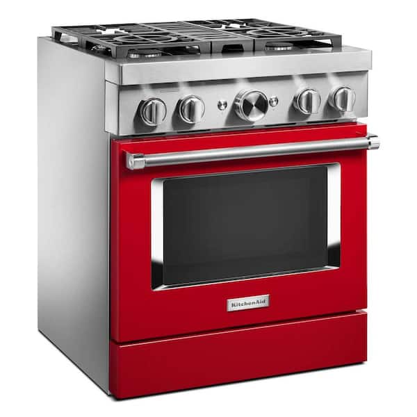 KitchenAid Dual Fuel Range (KFDC500JPA) - Passion Red KitchenAid Dual Fuel Range (KFDC500JPA) - Passion Red