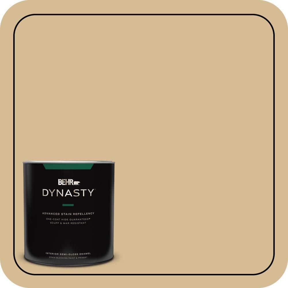 1 qt. #330F-4 Pebble Path Semi-Gloss Enamel Interior Stain-Blocking Paint and Primer price history on PriceWatchPro