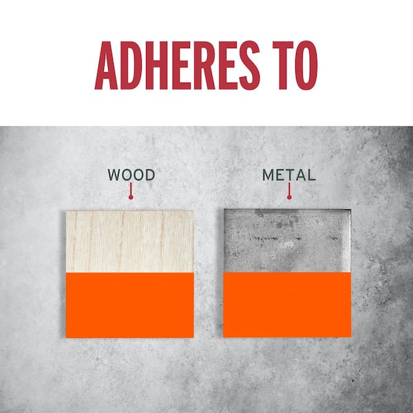 1 gal. High Performance Protective Enamel Gloss Safety Orange Oil-Based Interior/Exterior Paint (2-Pack)