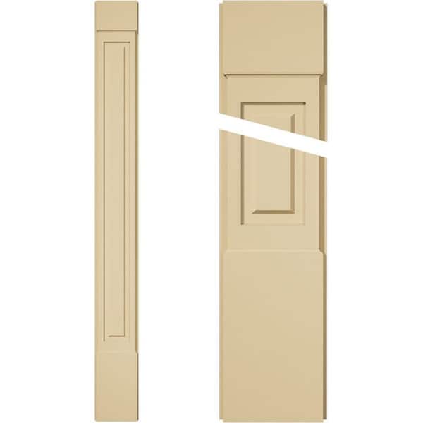 2 in. D x 10 in. W x 96 in. L Primed Polyurethane Pilaster (1- Pack)