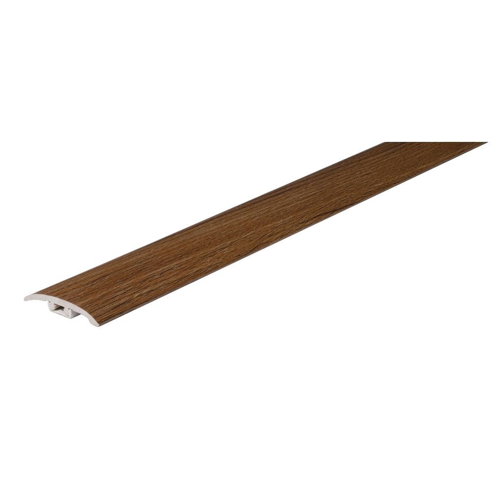 Basque Brown French Oak 0.28 in. Thick x 1.85 in. Width x 94.5 in. Length Vinyl 3-in-1 Molding price history on PriceWatchPro