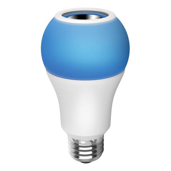 Feit Electric BPA19/B/LASER/LED Dual Mode A19 Bulb - Blue Laser Or Standard Bright White For Parties & DJs