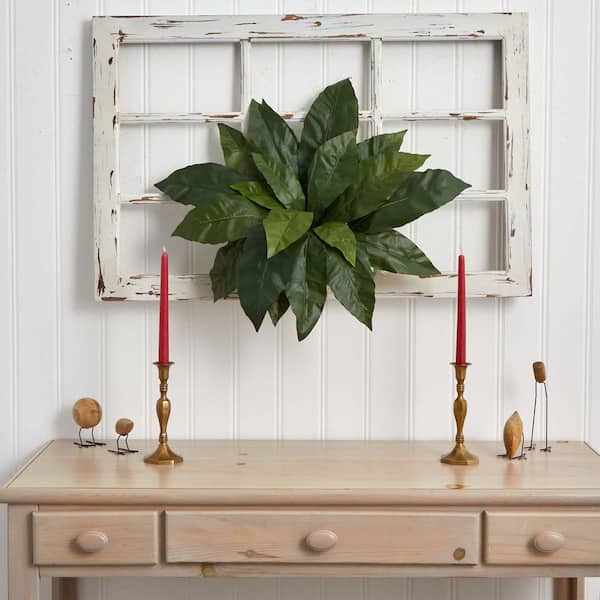 Nearly Natural Indoor 23 in. Birds Nest Fern Artificial Plant (3-Set)