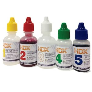 HDX Swimming Pool Vinyl Repair Kit for Patching Dry or Underwater