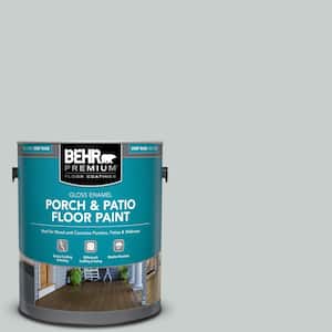1 gal. #PFC-61 Foggy Morn Gloss Enamel Interior/Exterior Porch and Patio Floor Paint