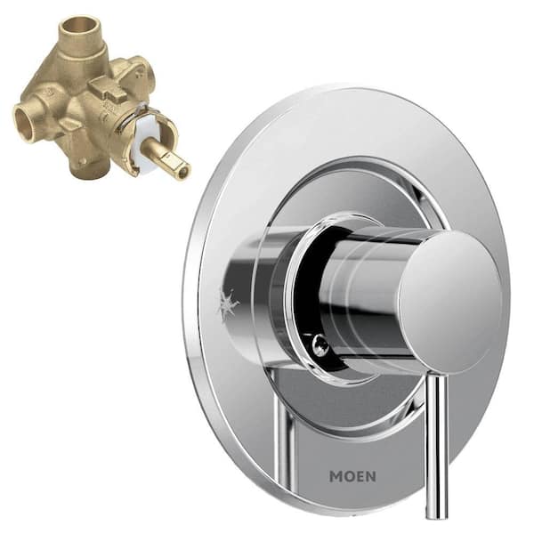 Align Single-Handle Posi-Temp Valve Trim Kit in Chrome (Valve Included)
