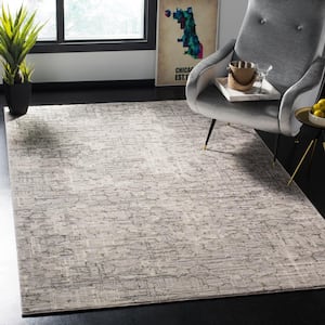 Meadow Gray 7 ft. x 9 ft. Abstract Gradient Area Rug