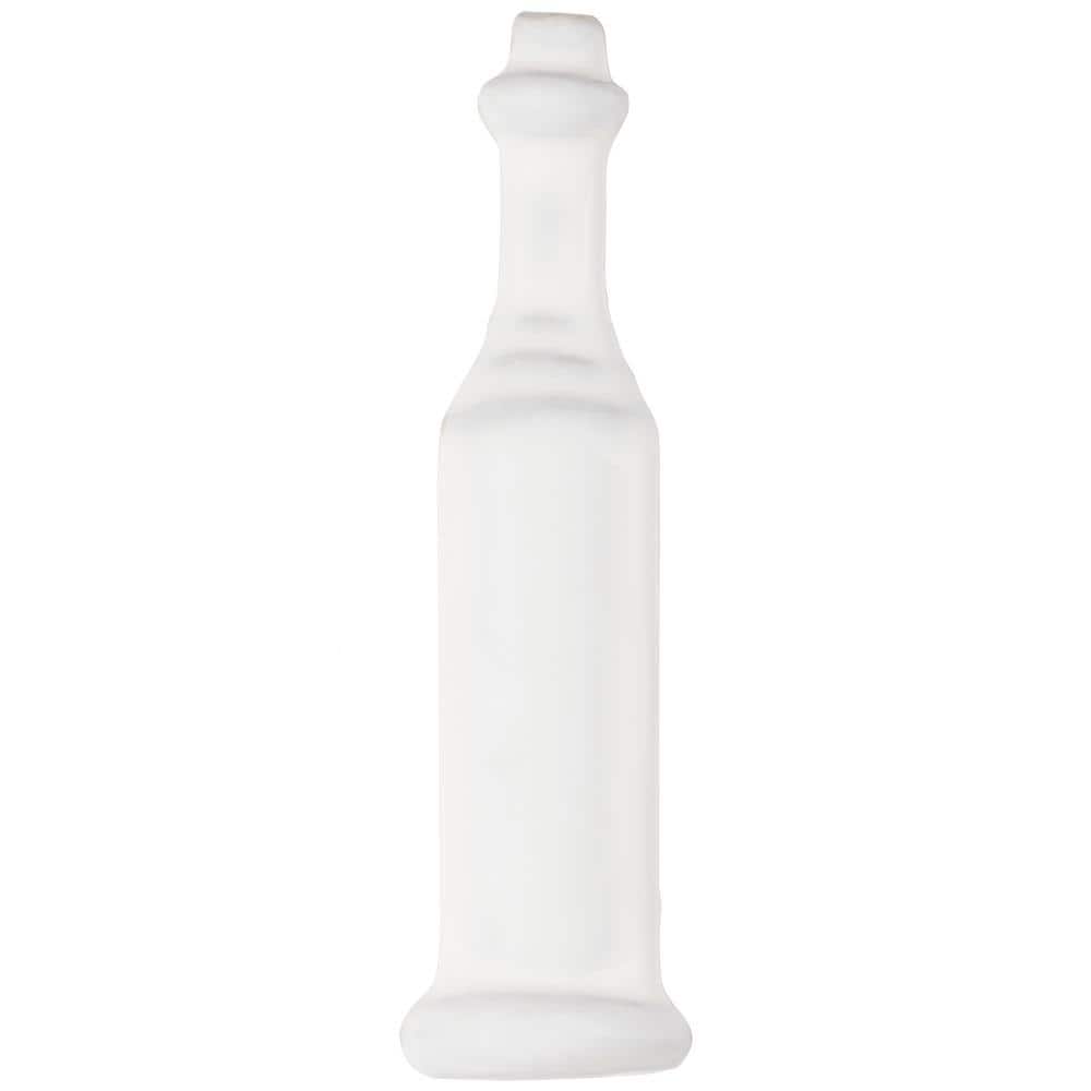 Delphi Natural White 1 in. x 6 in. Polished Ceramic Corner Base Molding Tile price history on PriceWatchPro