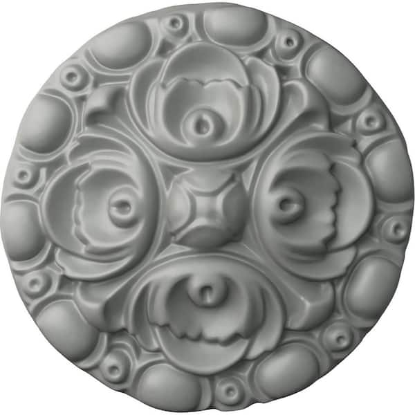 Ekena Millwork 5 in. x 1 in. x 5 in. Norfolk Rosette