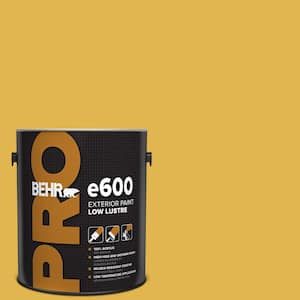1 gal. #360D-6 Yellow Gold Low Luster Exterior Paint