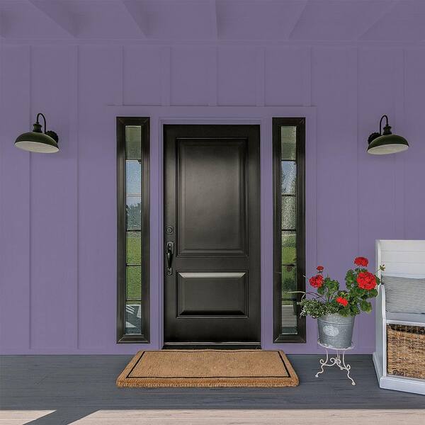 Glidden Essentials 5 gal. PPG1174-6 Purple Rain Flat Exterior