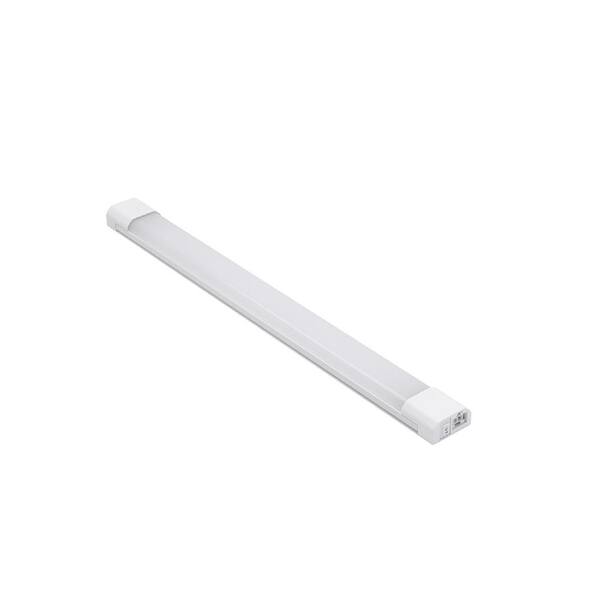 PRIVATE BRAND UNBRANDED 12 in. plug-in white integrated LED Under Cabinet Light (6-Pack)