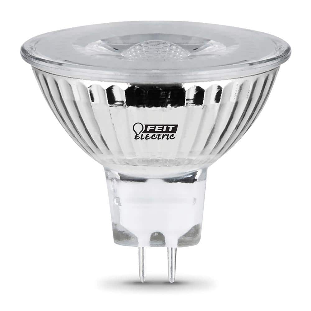 20-Watt Equivalent MR16 GU5.3 Bi-Pin Dimmable Track Lighting 90+ CRI Chrome