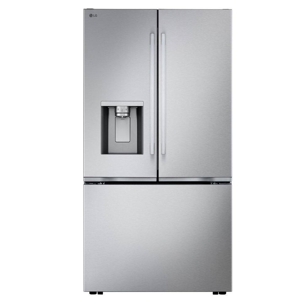 26 cu. ft. 3 Door French Door Refrigerator with Ice and Water Dispenser and Craft Ice in PrintProof Stainless Steel price history on PriceWatchPro