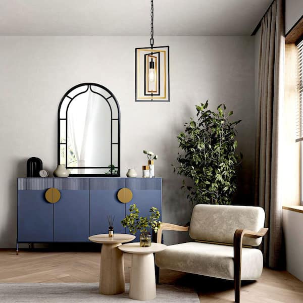 Uolfin Modern Kitchen Island Pendant Light 1-Light Rectangle Uolfin Modern Kitchen Island Pendant Light 1-Light Rectangle