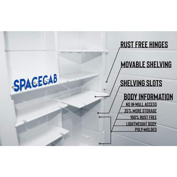 ZACA SPACECAB Additional Shelves for Recessed ZACA Medicine Cabinets  91-0-00-01 - The Home Depot