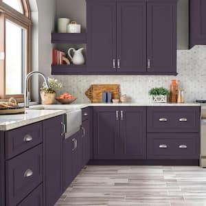 1 qt. #M100-7 Deep Merlot Semi-Gloss Enamel Interior/Exterior Cabinet, Door & Trim Paint