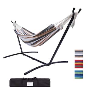 9.3 ft. Classic Cotton Hammock with Stand for 2-Person