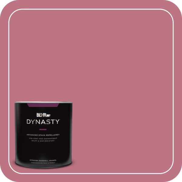 BEHR DYNASTY 1 qt. #110D-4 Rosily Eggshell Enamel Interior Stain-Blocking Paint & Primer