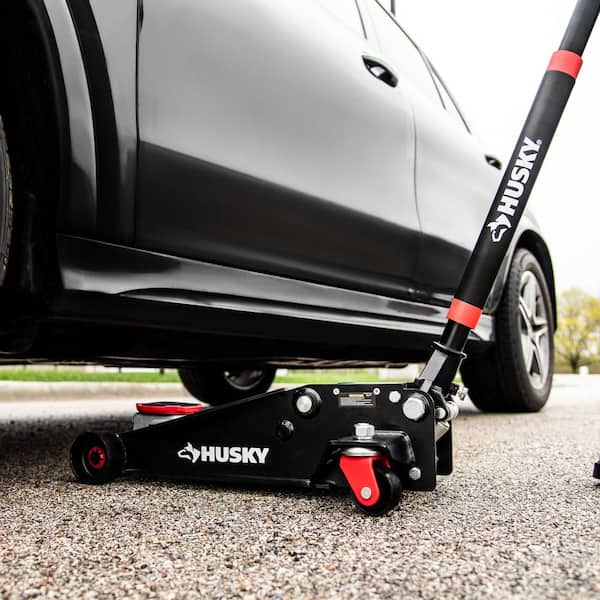 Husky 3 Ton Garage Jack HD00107NUJ-HV-TH - The Home Depot