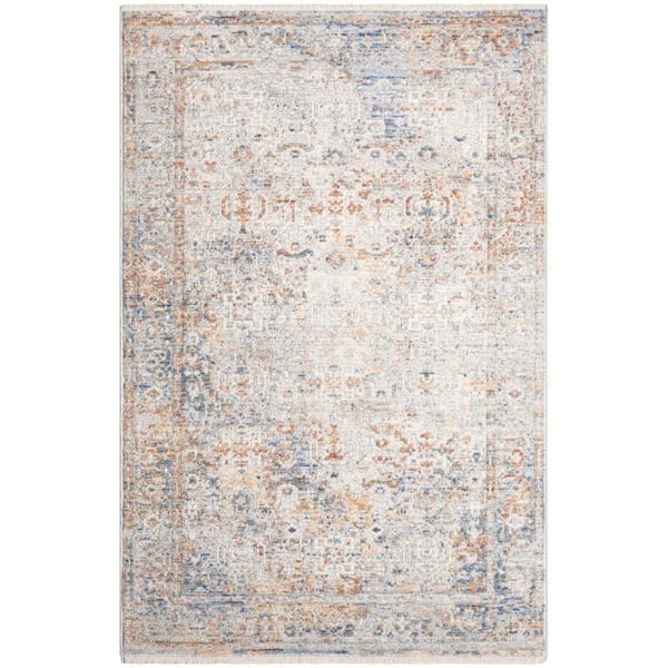 Nourison Timeless Classics Ivory 3 ft. x 5 ft. Medallion Traditional Area Rug