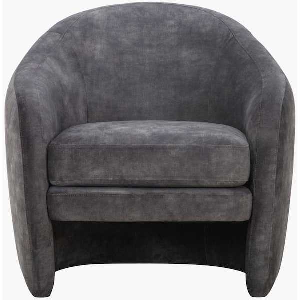 Livabliss Galey Alix Hatcher Black Modern Accent Chair