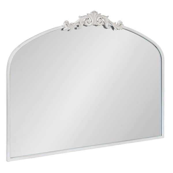 Arendahl 36.00 in. W x 28.50 in. H White Arch Traditional Framed Decorative Wall Mirror