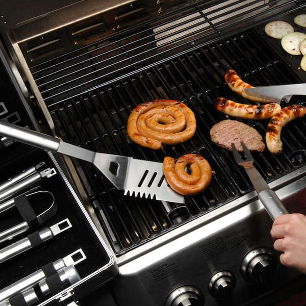 BergHOFF Cubo Essentials 33-Piece Stainless Steel BBQ Set with