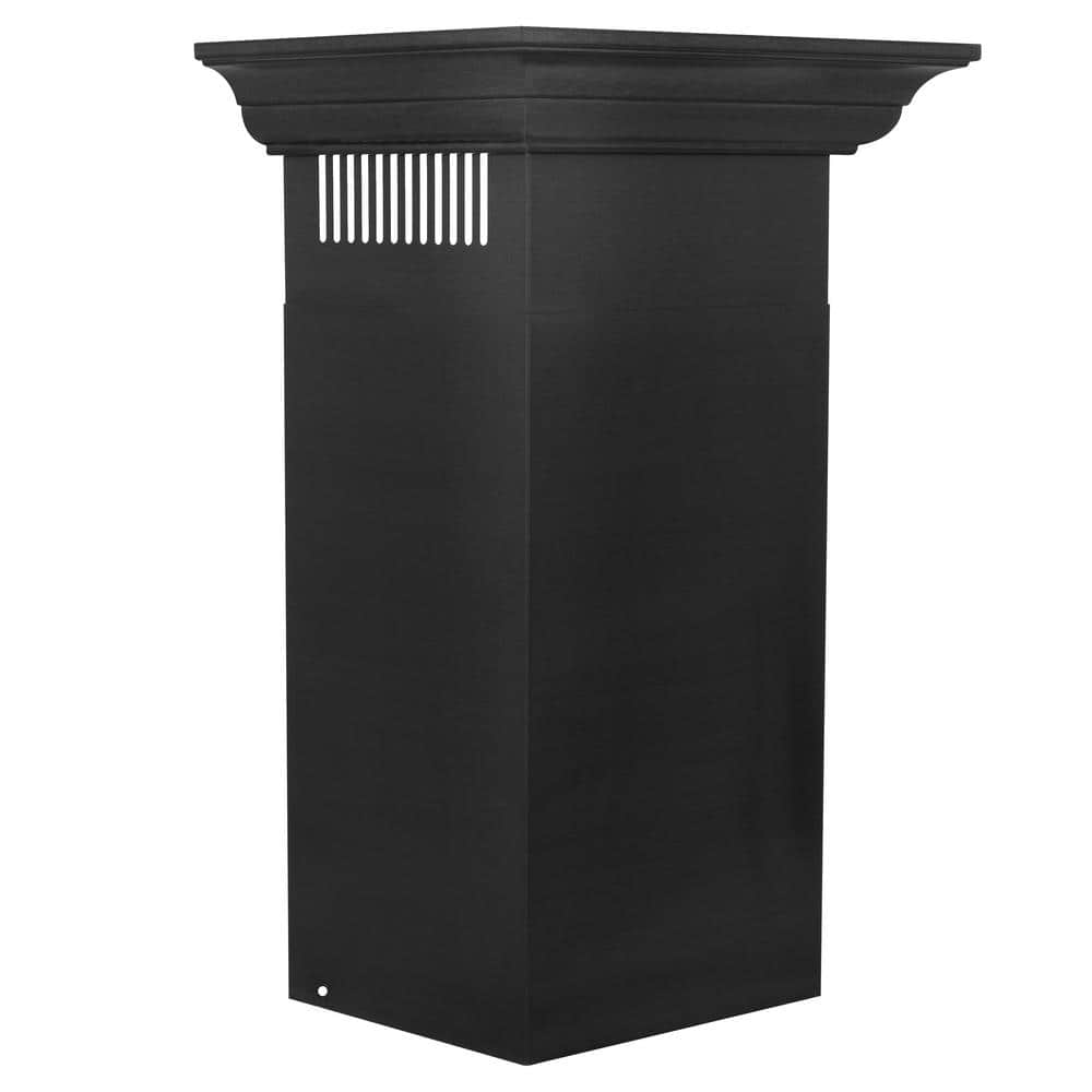 30" Black Stainless Steel Convertible Wall Mount Range Hood