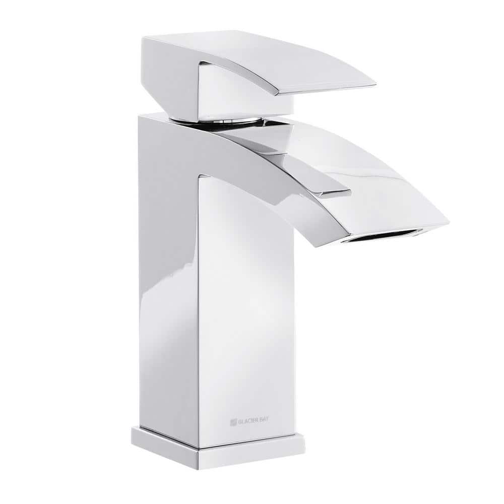 Modish Single Hole Single-Handle Bathroom Faucet in Chrome price history on PriceWatchPro